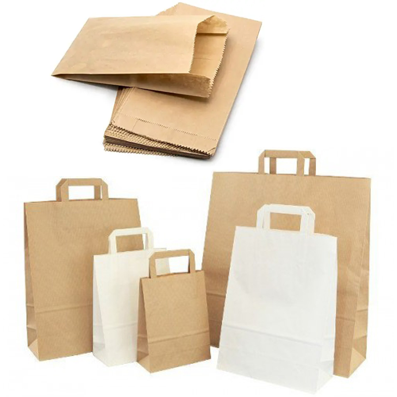 Papír tasakok és táskák